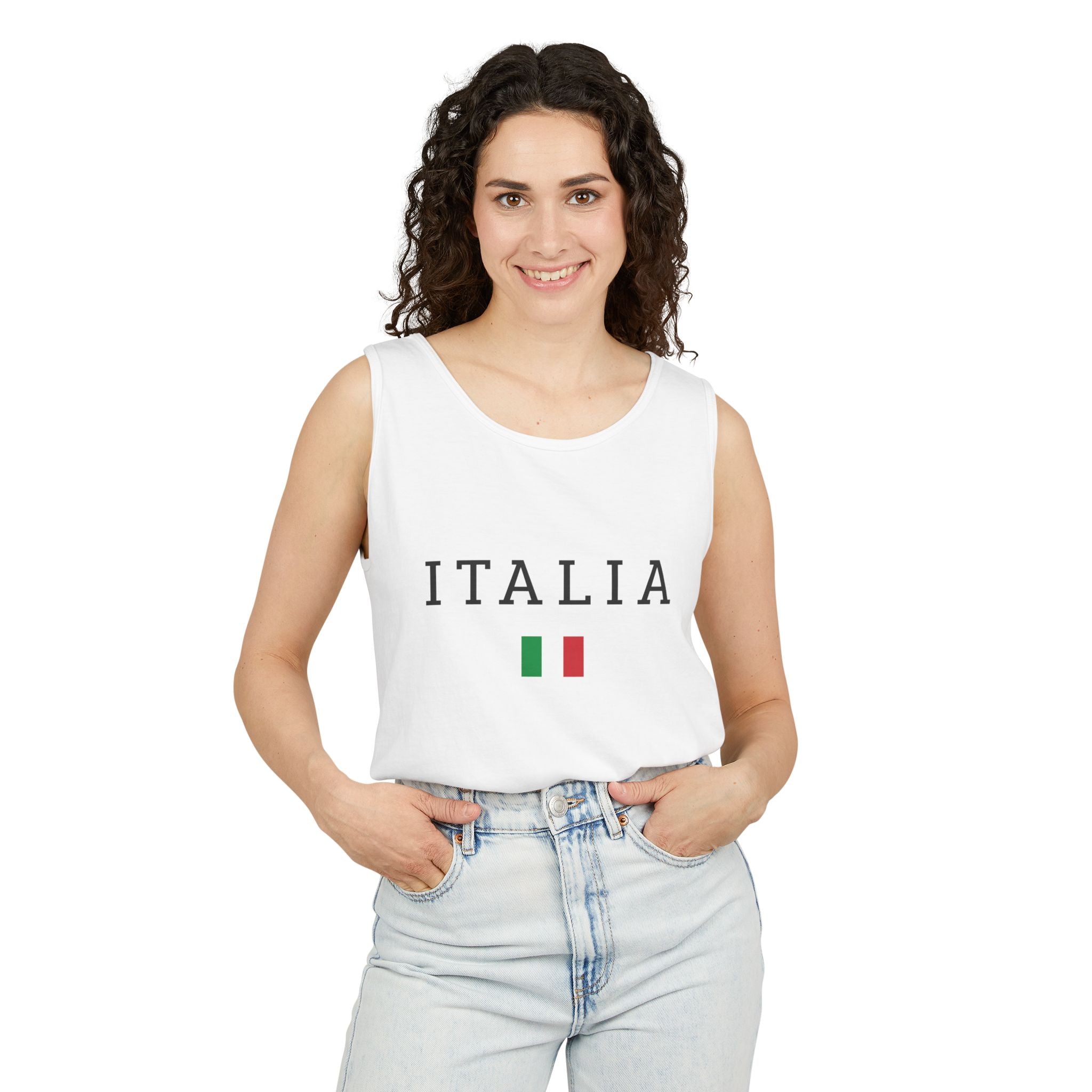 Women's Micro Rib Racer Tank Top