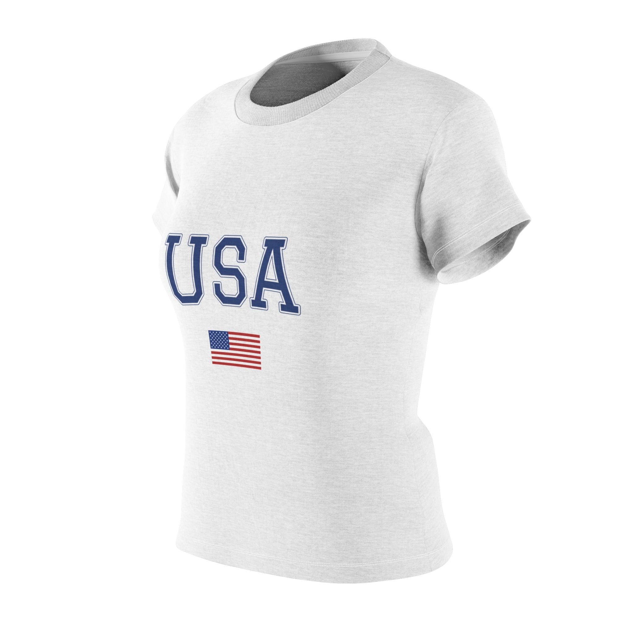 USA Pride Women's Tee - Casual Shirt, Summer Wear, Independence Day Gift, Patriotic Apparel, Everyday Comfort